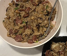 排骨腊肠/海味糯米饭的做法