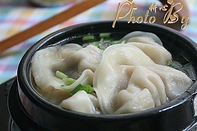 鸡汤饺子