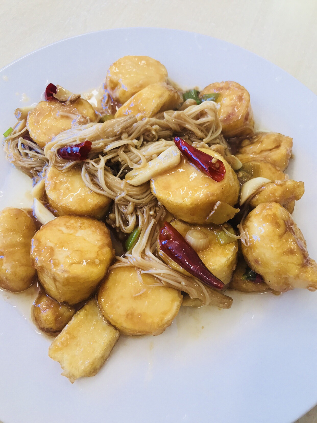 金针菇日本豆腐煲