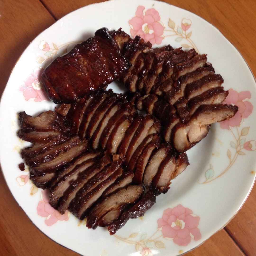 Barbecued pork with honey sauce