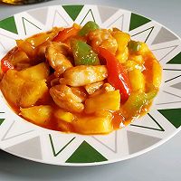 #白色情人节限定美味#菠萝彩椒鸡肉的做法图解11