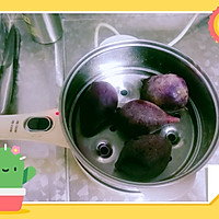 【低卡美食】紫薯蛋卷的做法图解1