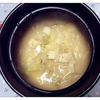 白菜炖豆腐汤的做法图解4