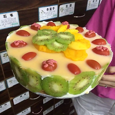 水果夹心酸奶慕丝蛋糕