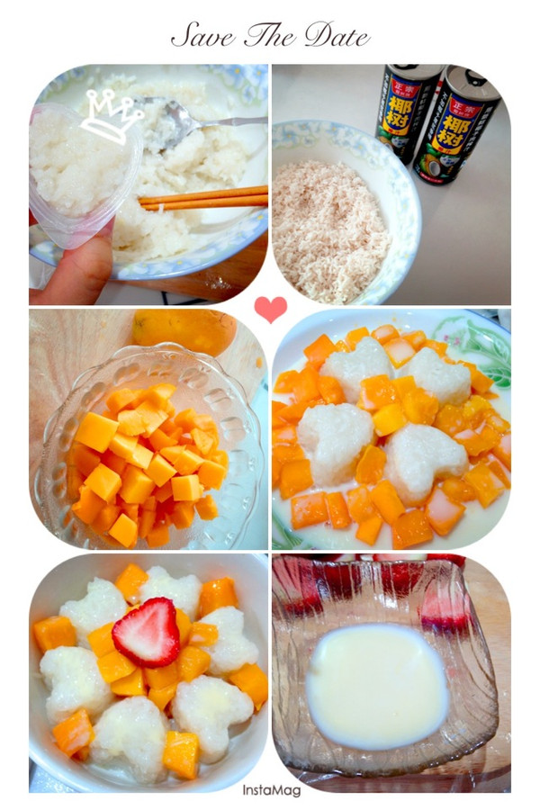 泰国人气小吃 『芒果糯米饭』在家做0难度