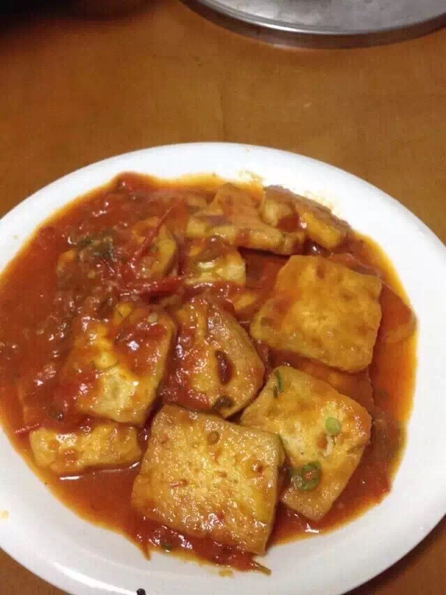 番茄豆腐