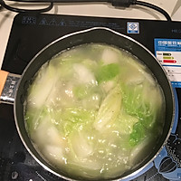 山药白菜汤的做法图解4