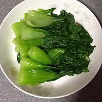  花菇面筋扒棠菜  田字格私坊菜之素菜系列的做法图解3