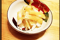 日式凉拌白萝卜的做法