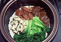 腊肠煲仔饭 电饭煲版的做法