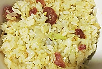 腊肠蛋炒饭的做法