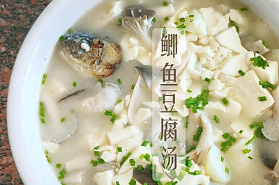 鲫鱼豆腐汤