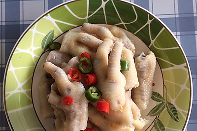 自制酸鸡脚