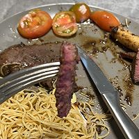 简餐之牛排意面的做法图解16