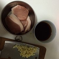 蒜香烤肉的做法图解1