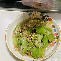 #花生丝瓜，简单的食材小时候的味道！好事发生！的做法图解4