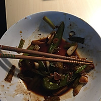 青椒香菇炒章鱼的做法图解1