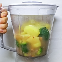 我要把最美的花儿献给你——献礼国庆之培根西兰花奶油浓汤的做法图解9