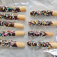 巧克力装饰手指饼干＃长帝烘焙节＃的做法图解14