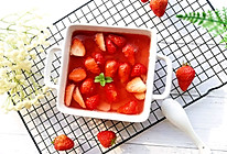 美容养颜草莓马蹄羹#春季食材大比拼#的做法