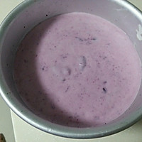 紫薯冻芝士蛋糕6寸的做法图解9