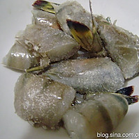 醋烹对虾的做法图解5