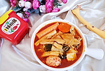 #一勺葱伴侣，成就招牌美味#好吃不浪费的韩式什锦辣酱汤的做法