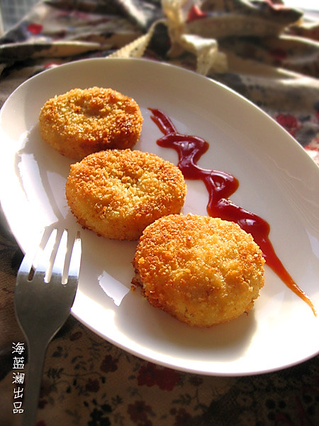 鸡肉可乐饼的做法