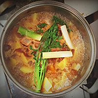 酱汁土豆烧排骨的做法图解4