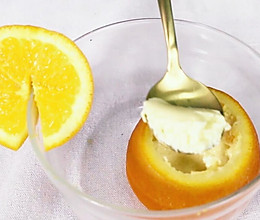 甜橙牛奶蛋羹的做法