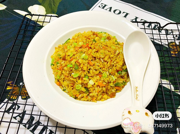 时蔬炒饭(快手菜)的做法