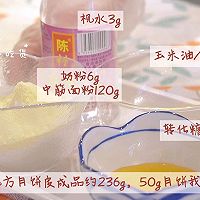 自制❗️零失败❗️广式莲蓉蛋黄月饼的做法图解1