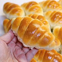 #女神野餐记#满盘牛角小面包的做法图解10
