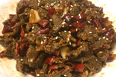 麻辣牛肉干