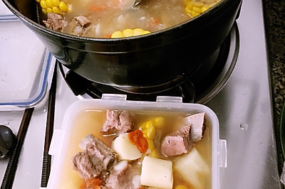玉米山药排骨汤