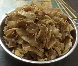 笋干炒肉的做法