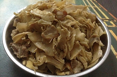 笋干炒肉