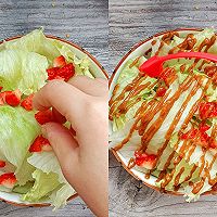 #四季宝蓝小罐#生菜沙拉的做法图解5