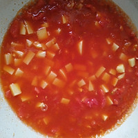 天气炎热吃点开胃的菜——番茄双豆的做法图解8