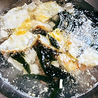 #寻味外婆乡 香满中秋宴#海带虾仁豆腐汤的做法图解3