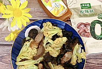 #夏日鲜味轻享健康#黑木耳炒花菜的做法