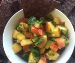 Peach Salsa/桃子Salsa的做法