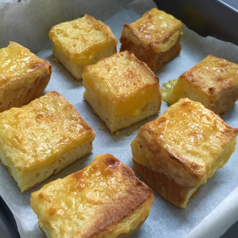 岩烧乳酪小方的做法图解3