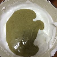 抹茶戚风蛋糕（6寸）的做法图解12