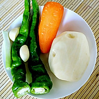 素炒三丝的做法图解1