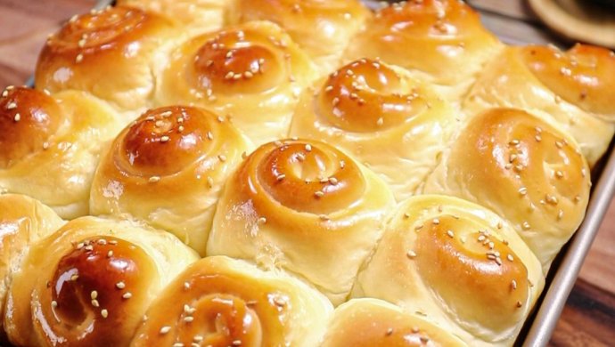 蜂蜜脆底小面包