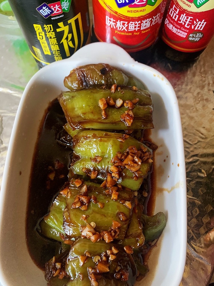 虎皮青椒的做法