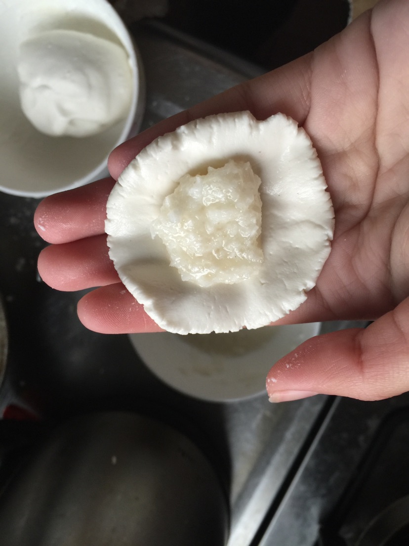 甜品糖不甩～椰蓉焦糖糯米团～的做法图解6