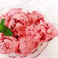 #爱乐甜夏日轻脂甜蜜#好吃零负担的树莓冰激凌的做法图解12