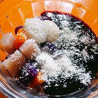 黑米芋圆椰汁糖水的做法图解2